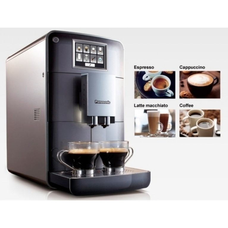 Компактная автоматическая кофемашина Panasonic NC-ZA1 для ценителей кофе.