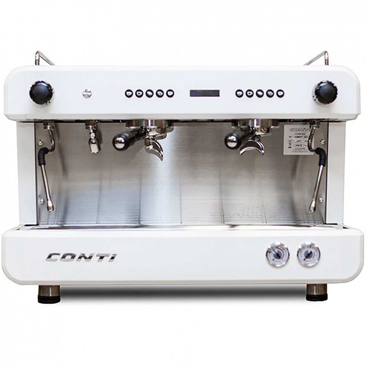 Кофемашина рожковая CONTI CC200 Standard TC 2 группы, белый