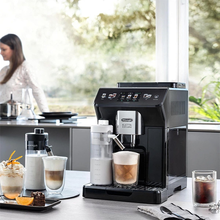 Кофемашина Delonghi ECAM 450.65.G Eletta Explore черный