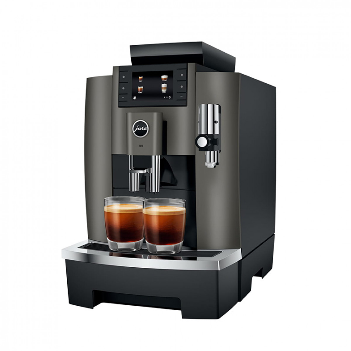 Кофемашина Jura W8 Dark Inox