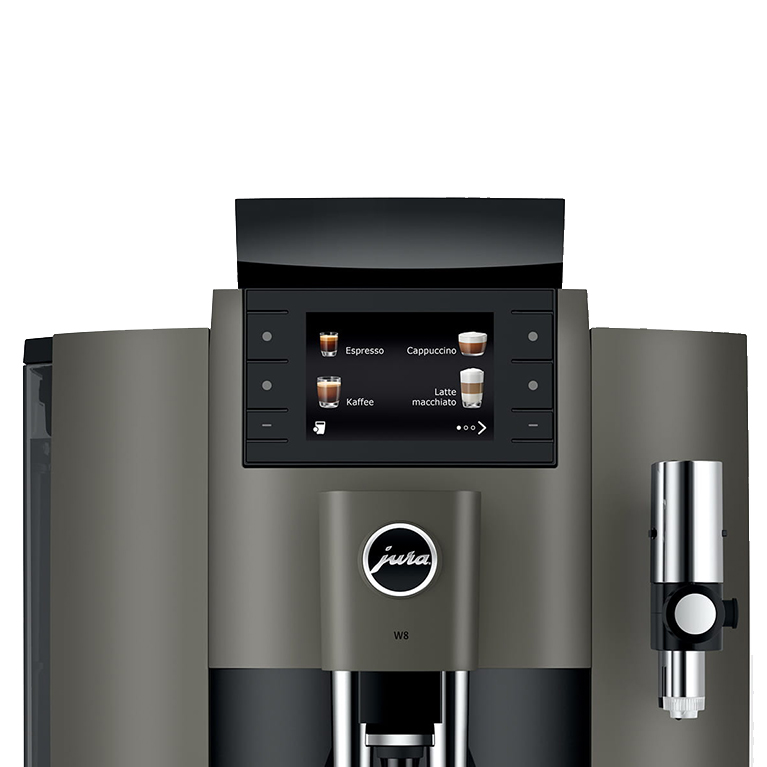 Кофемашина Jura W8 Dark Inox EA