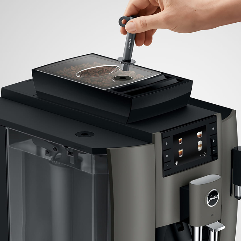 Кофемашина Jura W8 Dark Inox EA