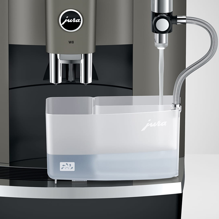Кофемашина Jura W8 Dark Inox EA