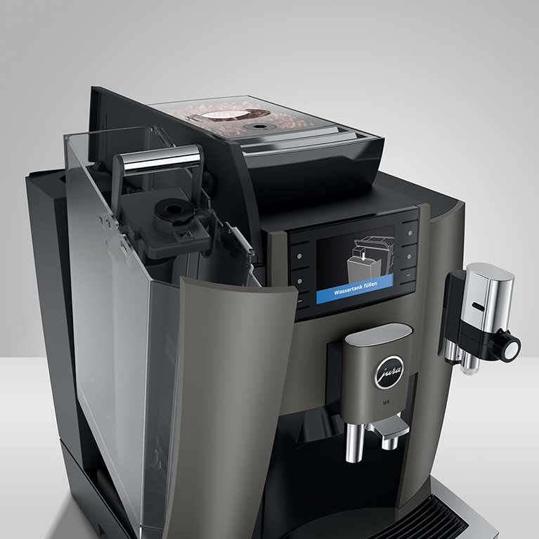 Кофемашина Jura W8 Dark Inox EA