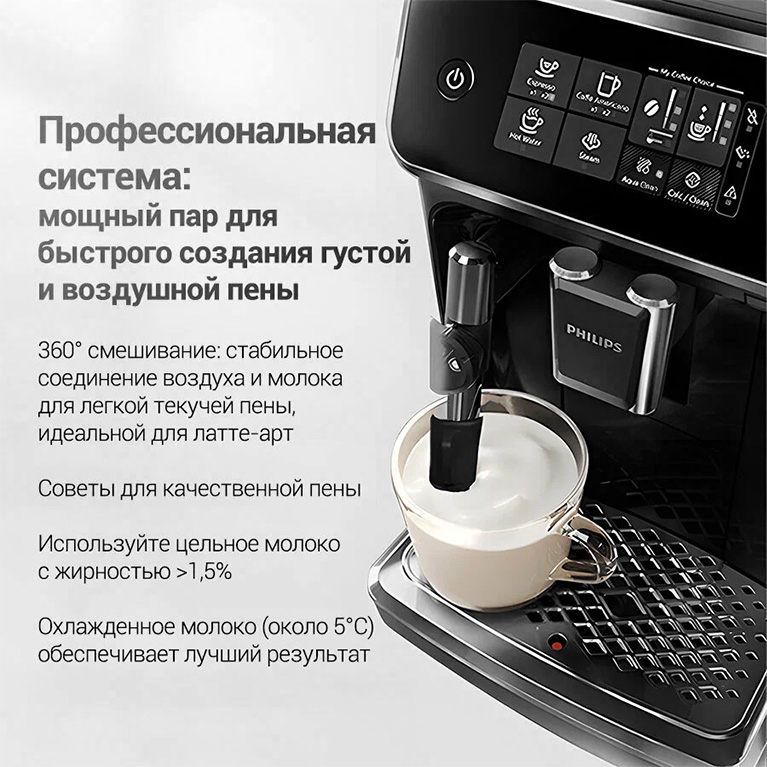 Кофемашина Philips EP2124/62 Series 2200