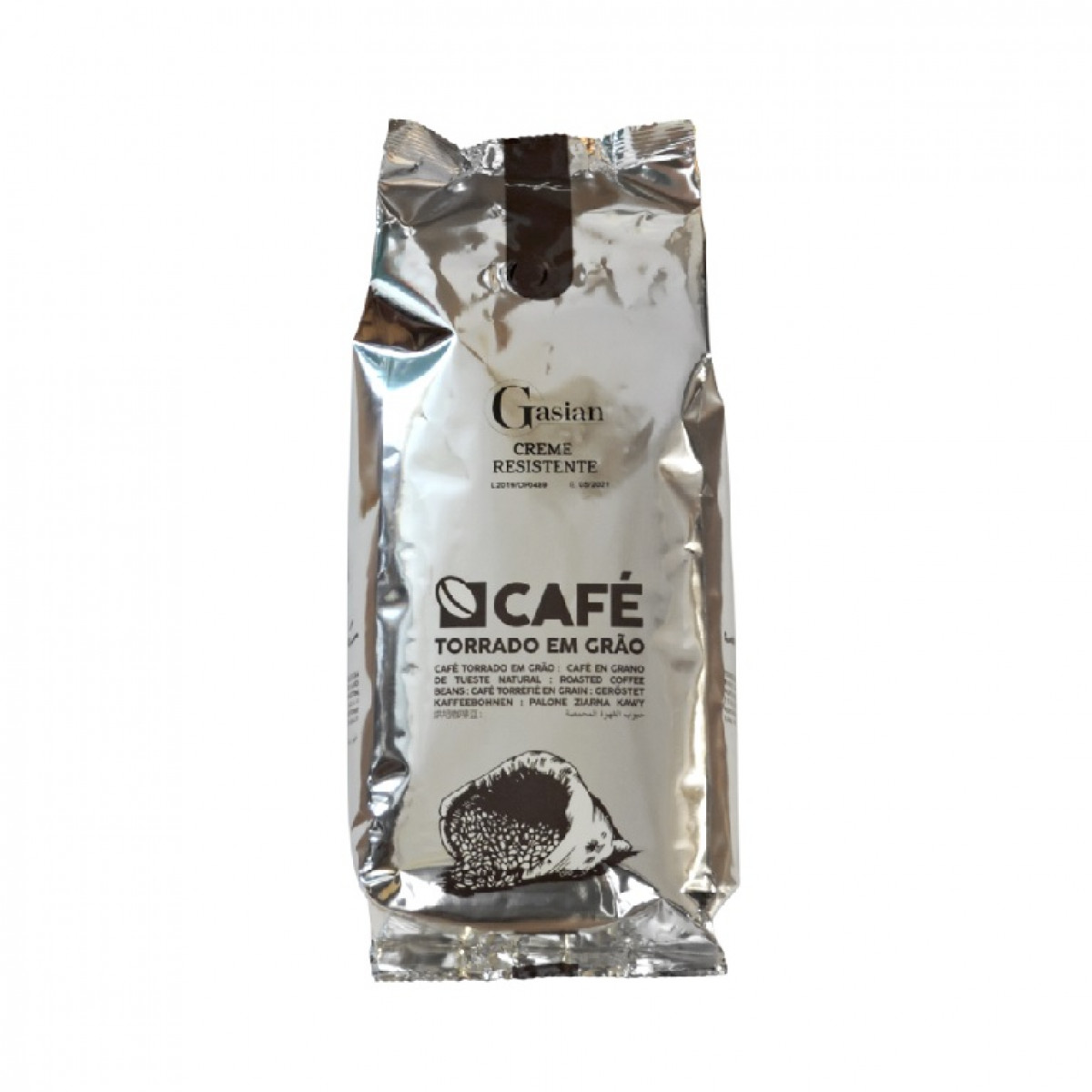 Кофе в зернах Gasian Creme Resistente